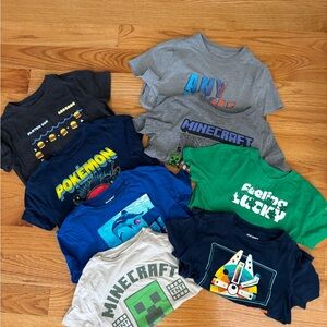 Bundle of 8 Old Navy Boys Graphic Tees